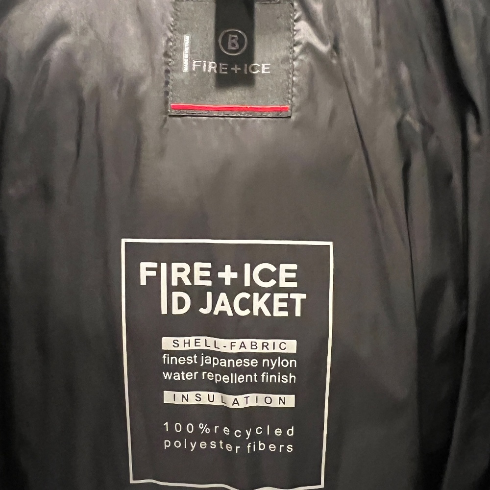 Bogner Fire+Ice Saelly Puffer Ski Jacket Women's Size US 12 Olive Green 600 Fill - Picture 7 of 12